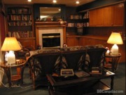 Comfortable sitting room, Harvest Lake BnB, near Calgary International Airport