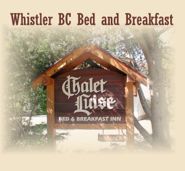 Chalet Luise Bed and Breakfast Whistler BC